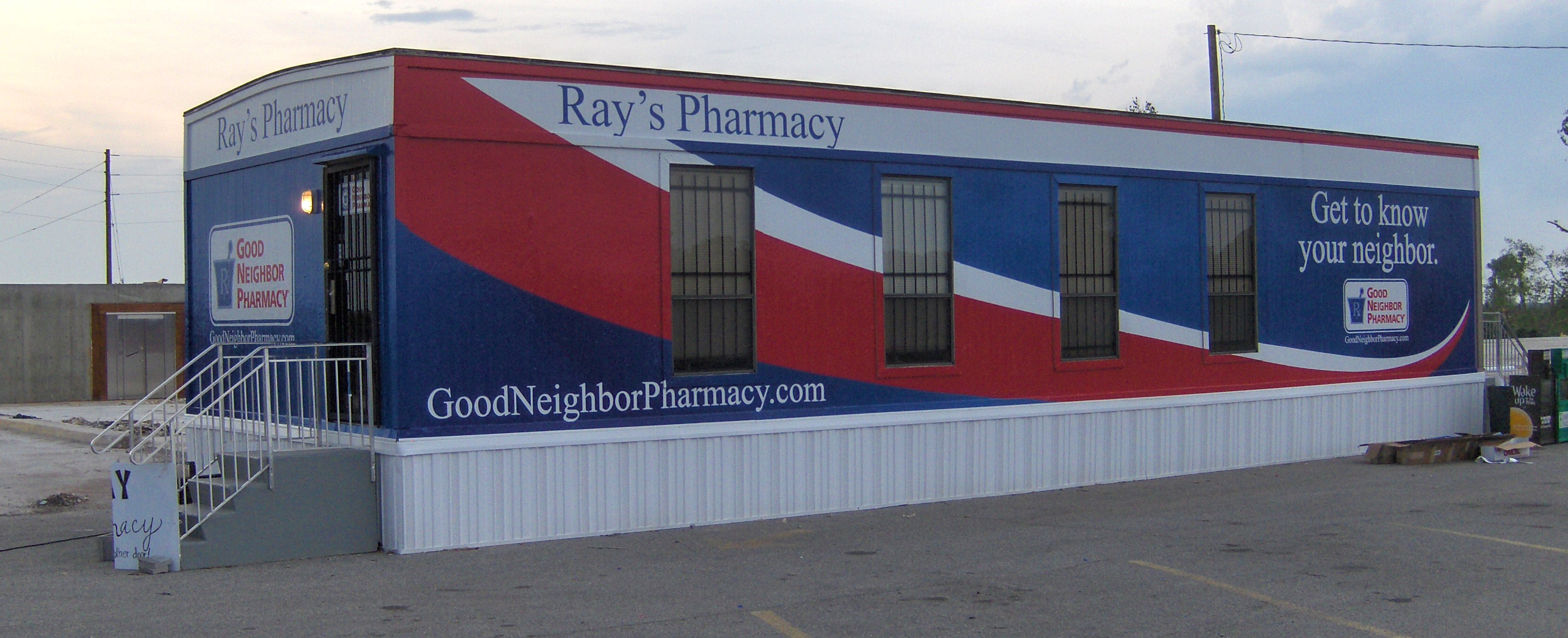 FEMA Trailer Graphics: Pharmacy for Disaster Relief
