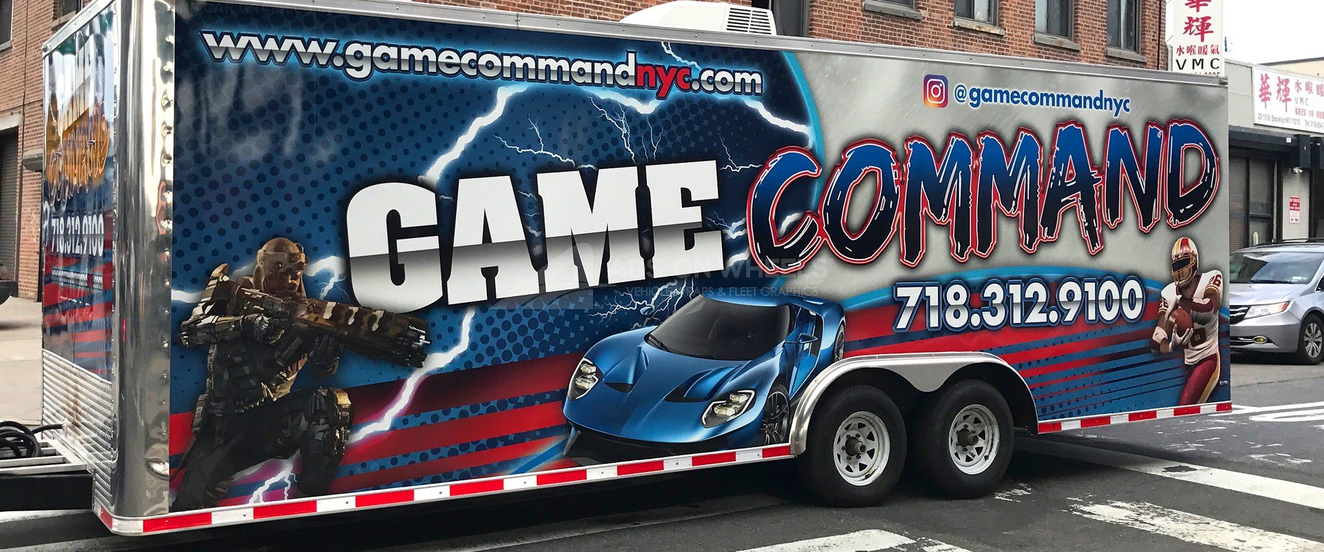 Gaming Trailer Wraps