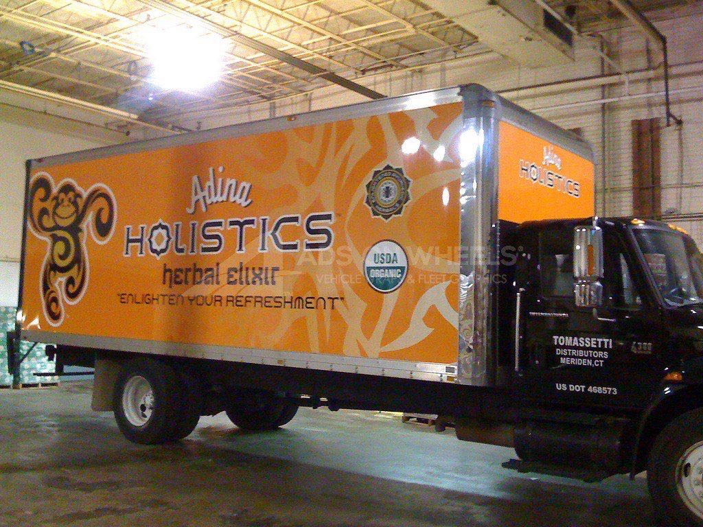 Box Truck Wraps and Graphics Ads On Wheels