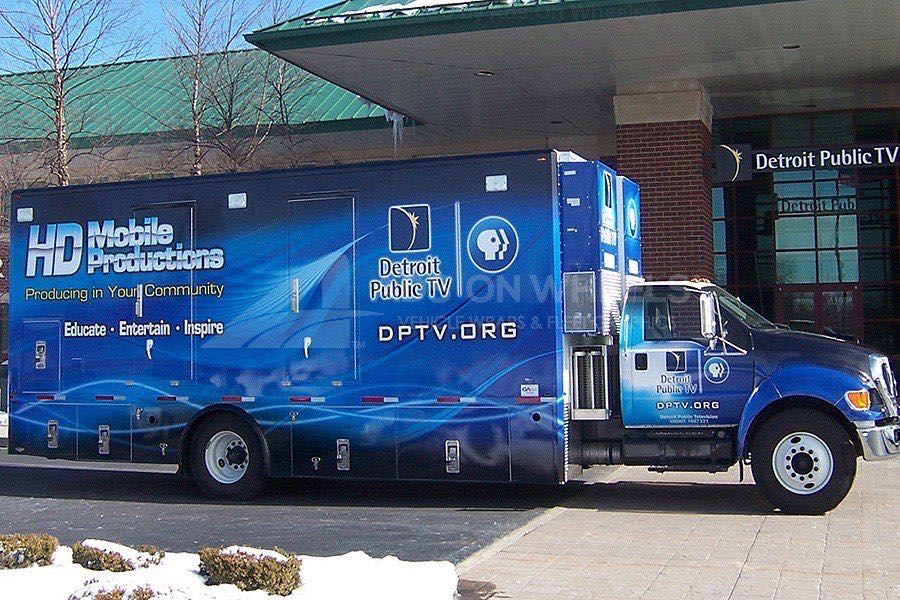 Box Truck Wrap DPTV