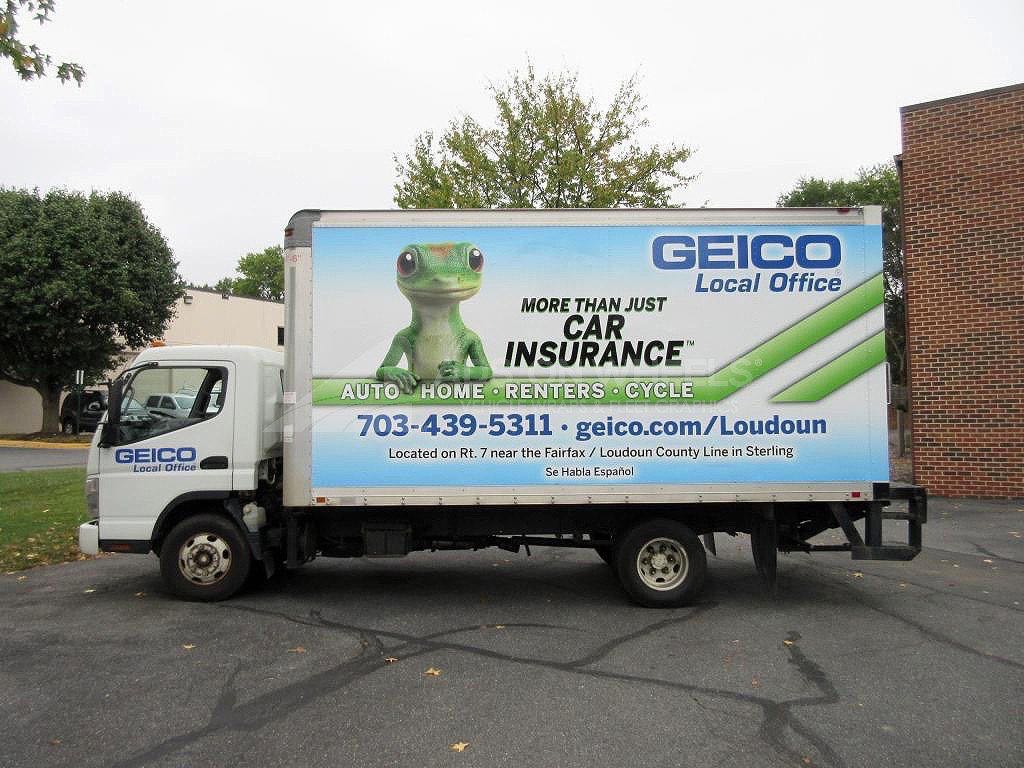 Box Truck Wrap Geico Insurance