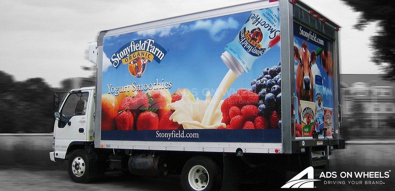 Box Truck Wrap Graphics Stonyfield Farm