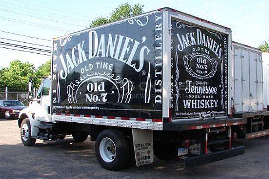 Box Truck Wrap Jack Daniels Beverage JDC