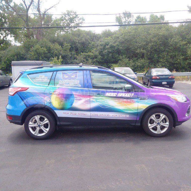 Car Wraps SUV Ford Escape BWT