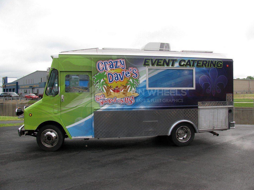 Food Truck Wrap Graphics Crazy Daves