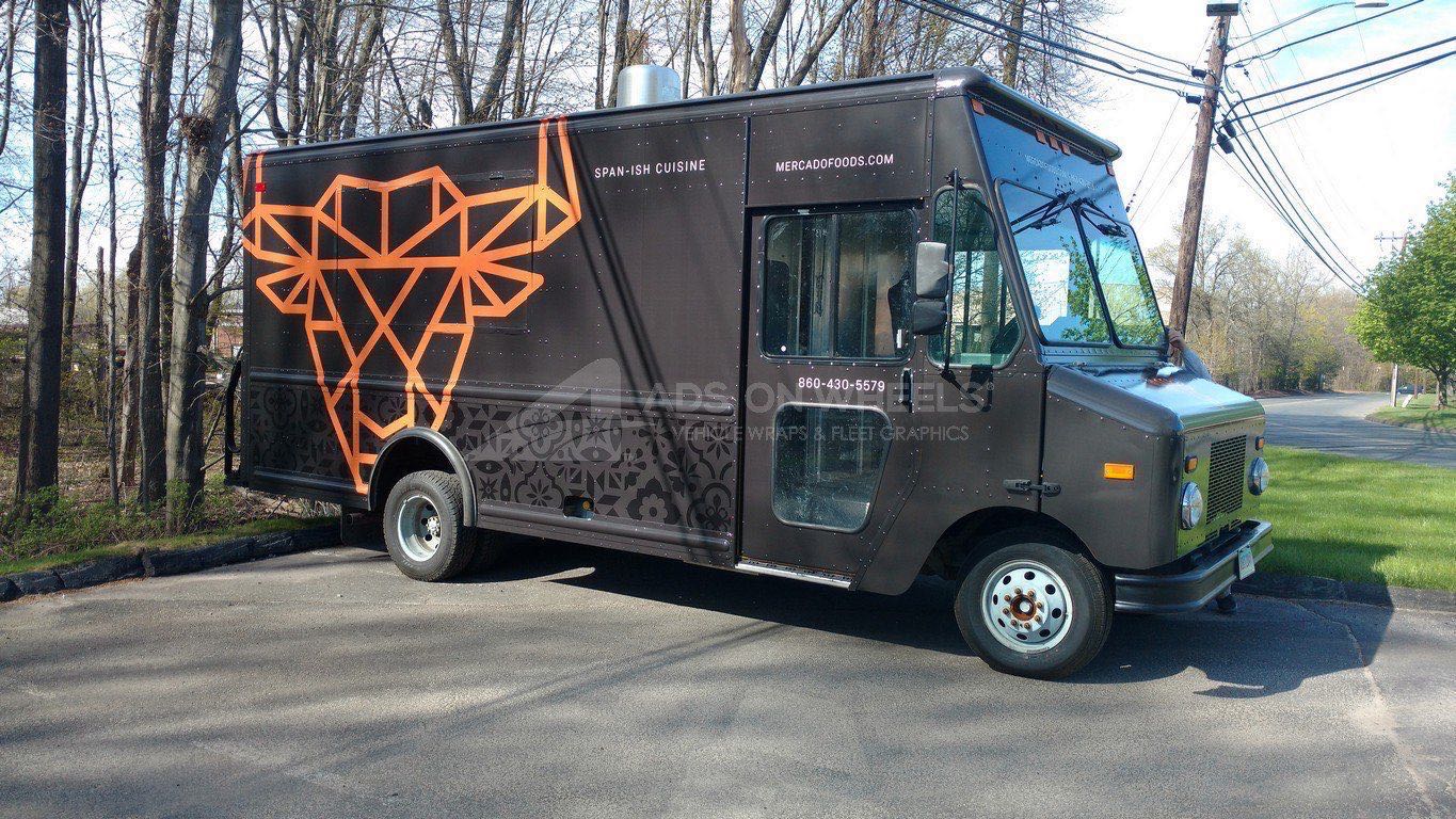 Food Truck Wrap Graphics Mercado