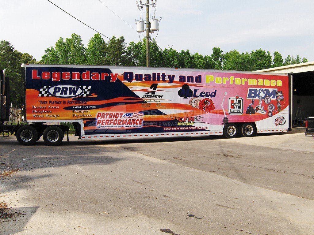 Tractor Trailer Wraps Semi Graphics LON