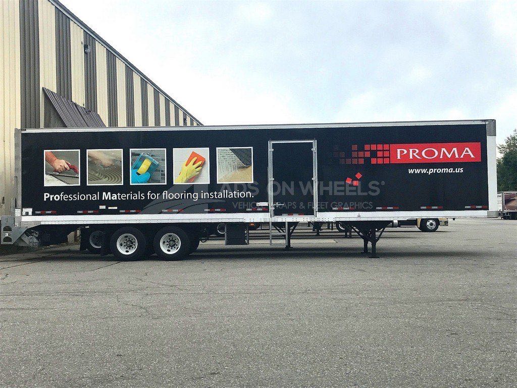 Tractor Trailer Wraps Semi Graphics Proma