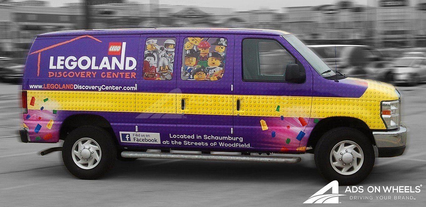 Van Wrap Cargo Graphics Lego
