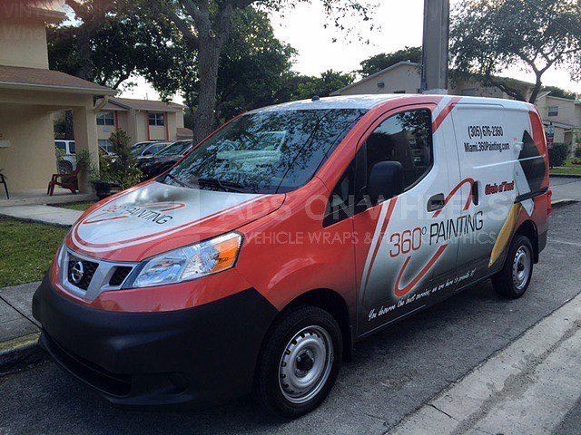 Van Wrap Graphics 360 PS