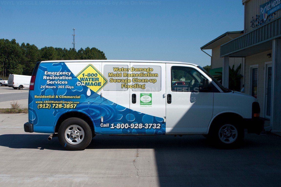 Van Wrap Graphics 800 Restoration Ri8