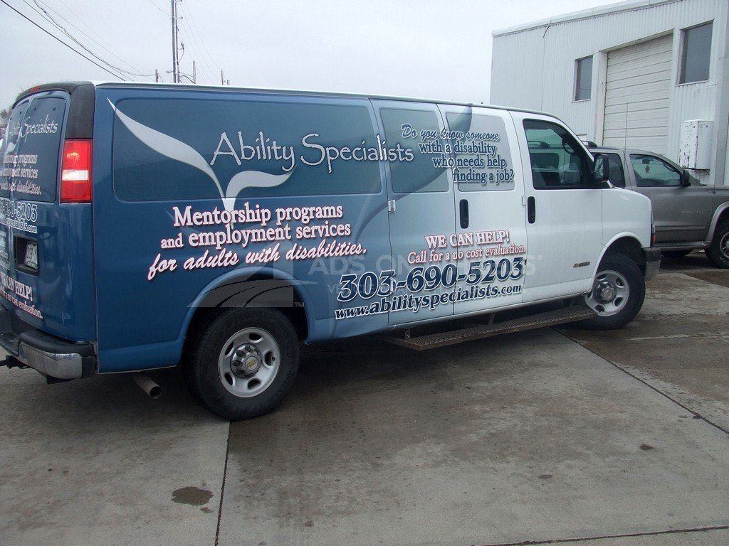 Van Wrap Graphics ABS