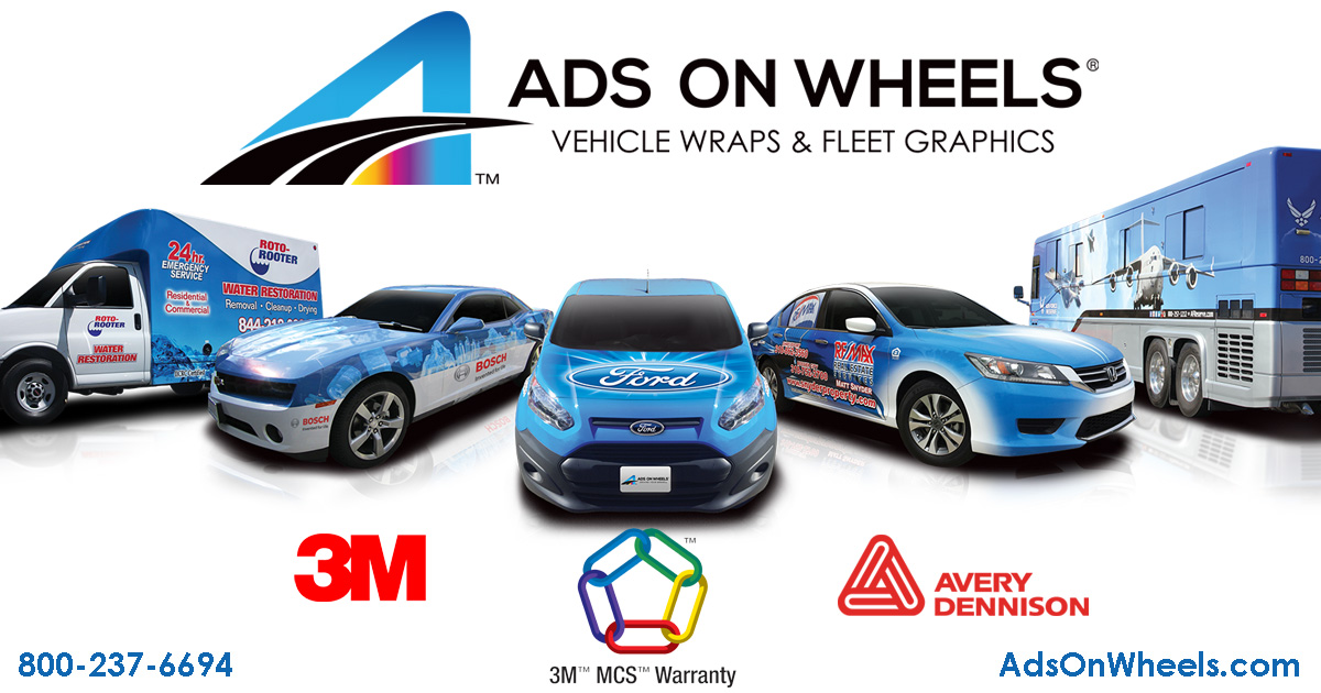 Vehicle Wraps, Custom Print 3M Graphics